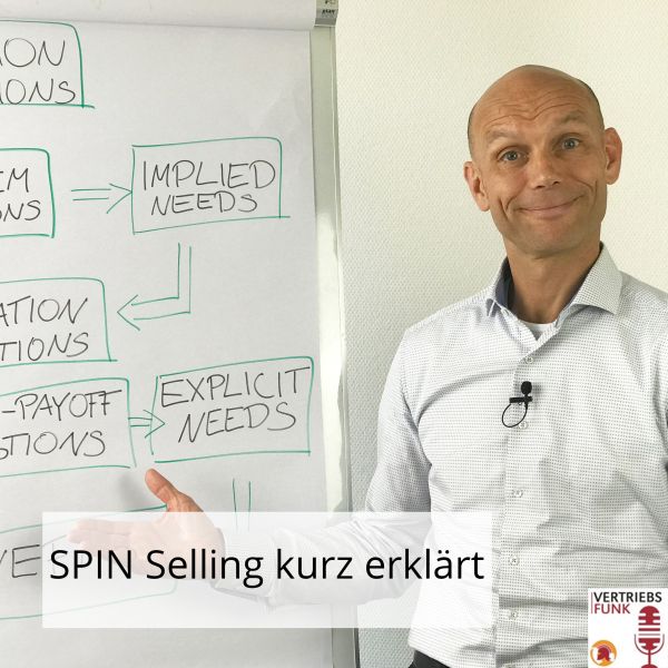 SPIN Selling kurz erklärt. SPIN Selling: die am besten validierte Vertriebsmethode der Welt. Lerne jetzt die wichtigsten Facts.
