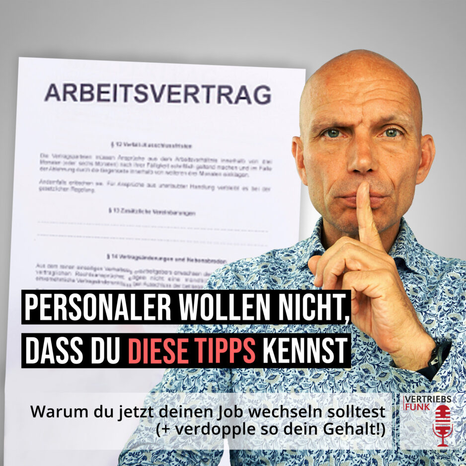 Vertriebsfunk Episode 689 Warum Du Jetzt Deinen Job Wechseln Solltest Verdopple So Dein Gehalt